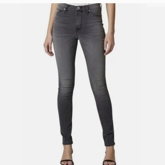 Hudson Jeans Denim - Hudson Blair Skinny Jeans in Gray